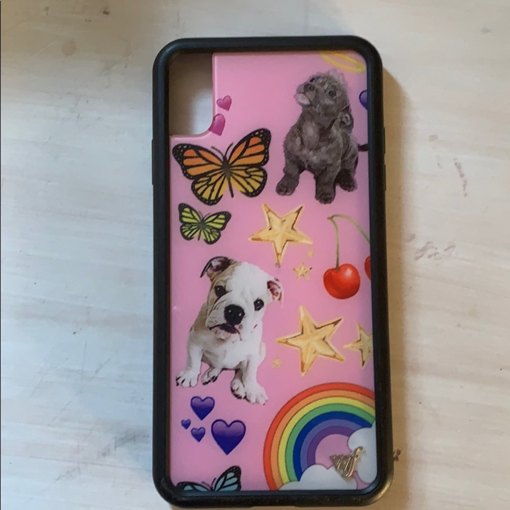Pink iPhone X/Xs Wildflower Case